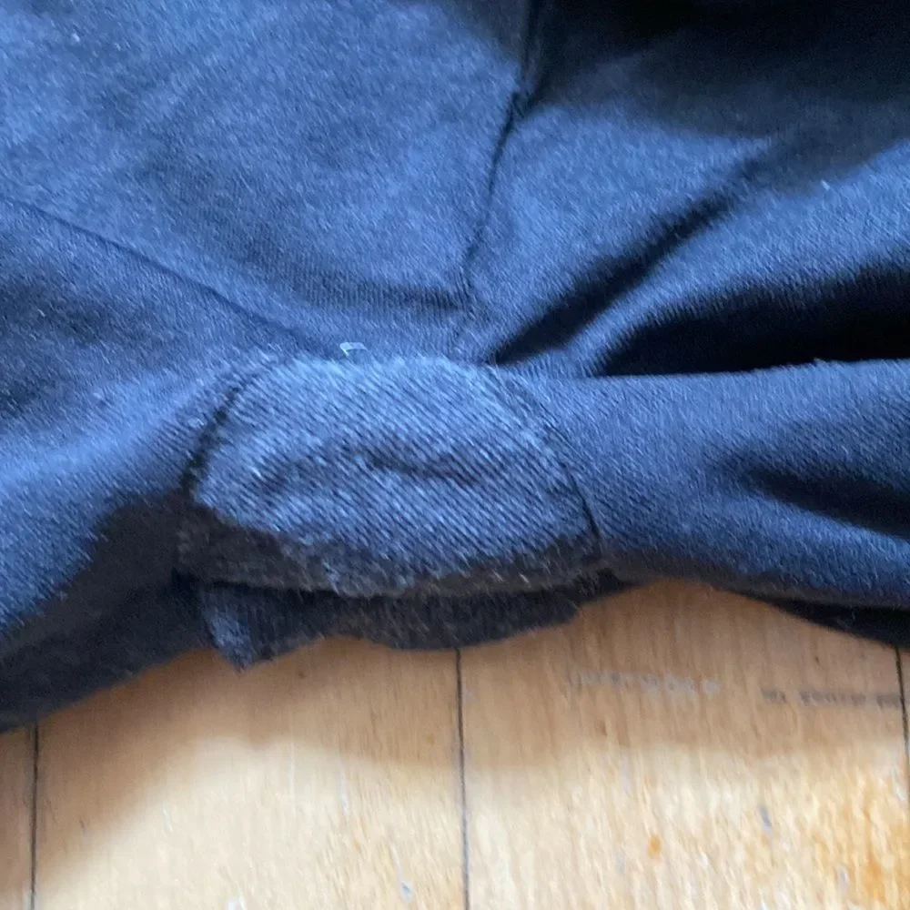 Bundle of two pairs of tights, H&M black and unlabeled gray.